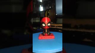 Day -21 : 3D Printed Deadpool #MakersGonnaMake #3DPrint #CreativeJourney #BambuStudio