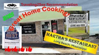 BEST on the COAST WINNER -  Martha's Restaurant Long Beach Mississippi 2025 #fun #food #beach