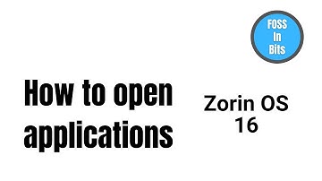 How to open an application | Zorin OS 16