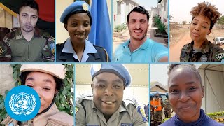 Un Peacekeepers Wish Loved Ones Happy Valentines Day