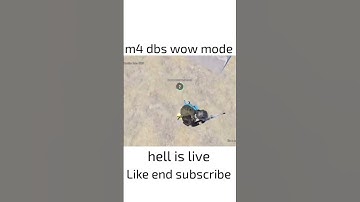 M4 dbs wow mode 1v1 #bgmi #gaming #edit #victorvsfullsquadinbgmi