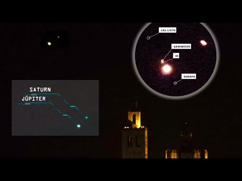 Vídeo: On és la conjunció de Júpiter Saturn?