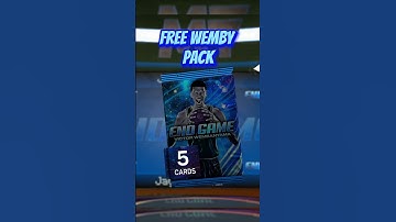 Ew. I PULLED A OUTDATED DARK MATTER FROM THIS FREE WEMBY PACK 🤢