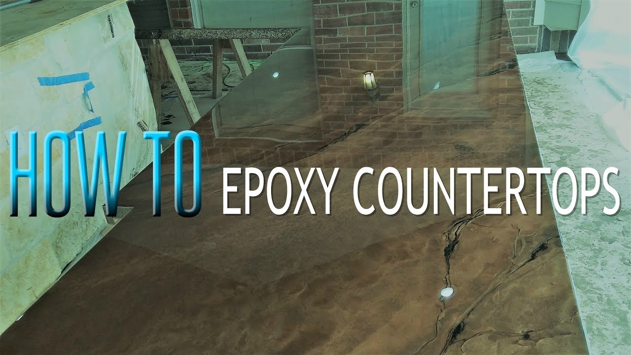 Tutorial How To Make Outdoor Epoxy Countertops Youtube
