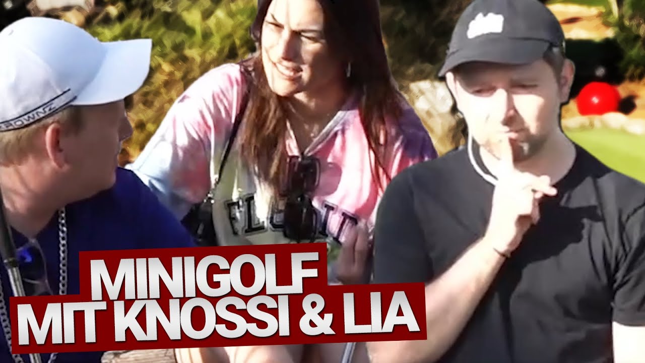 Ich möchte einen neuen Ball! 😡 Minigolf mit Knossi & Lia 😂