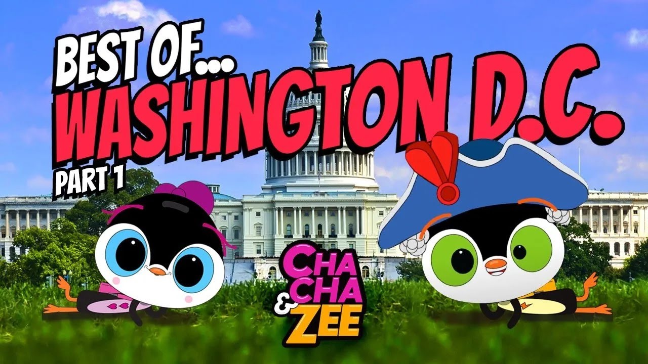 ＊＊＊チャチャ☻＊＊＊ ChaCha Zee Explore Washington D.C with Kids || Washington D.C