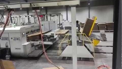 Corrugated prefeeder machine