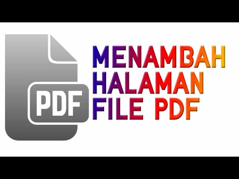 Cara Menambahkan Halaman Di FIle PDF (Insert Page)