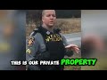Stormed Private Property – Family Stood Firm, Police Backed Off