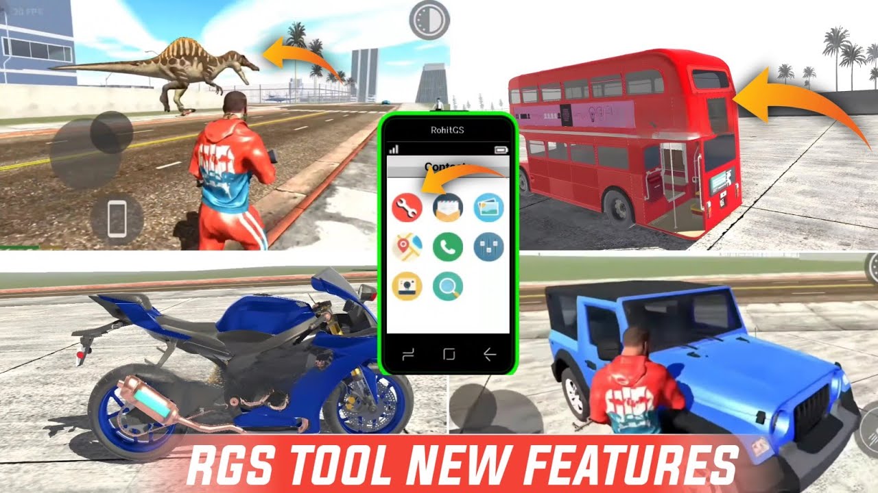 RGS Tool New ๐ Features !! New Bus + Boat + Dainasor New All Cheat Code ...