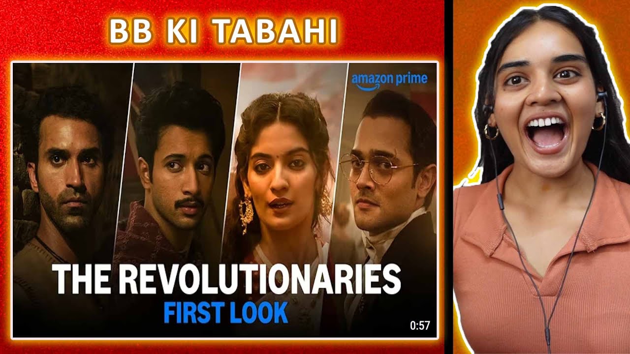 The Revolutionaries - First Look REACTION | Nikkhil Advani | Bhuvan Bam | Rohit Saraf | Neha M.