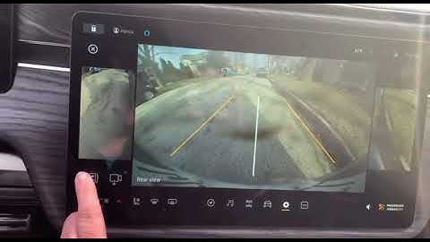 Rivian R1T Surround View Backup Camera