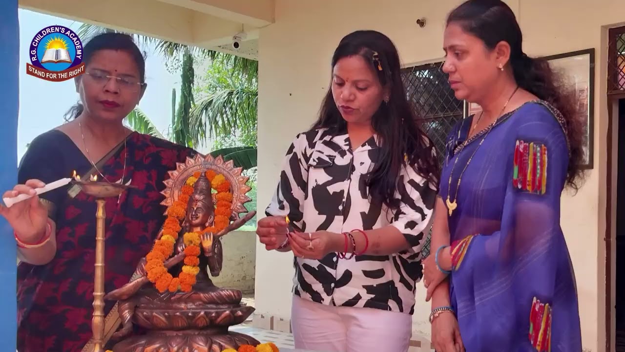 R.G. Children’s Academy Mother’s Day Celebration with the divine blessings of Saraswati Puja
