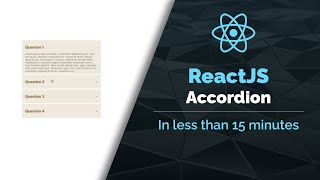 Build a React Accordion from Scratch | ReactJS tutorial