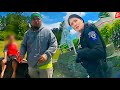 Cop Rescues 4 Year Old Son From His Heartless Abusive Drunk as Hell Daddy, Who Acts Innocent!