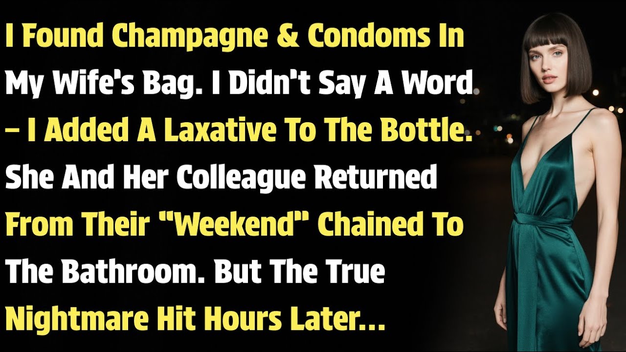 I Found Champagne & Condoms In My Wife’s Bag. I Didn’t Say A Word – I..