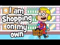 Grocery Shopping Children S Song I Am Shopping On My Own Hooray Kids Songs Nursery Rhymes