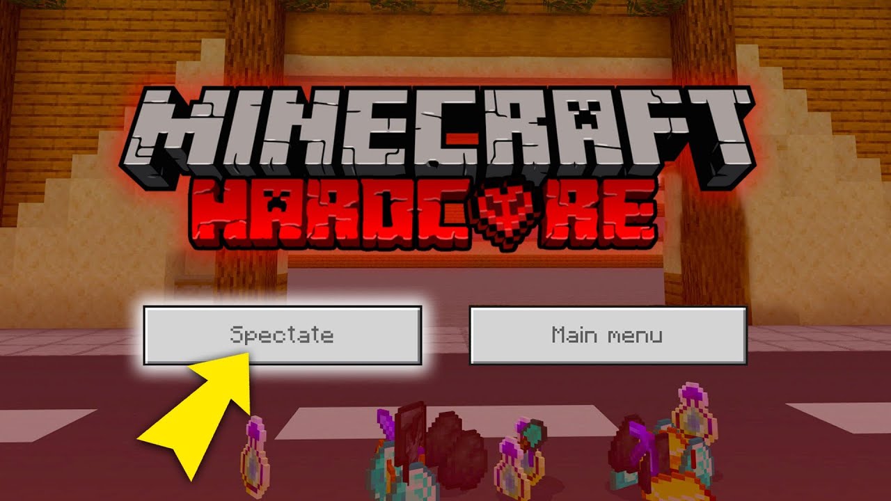 How To Play Hardcore Mode In Minecraft Ps4 Xbox Pe Youtube