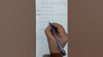 Find the product using identity class VIII // mathematic one //#shorts video