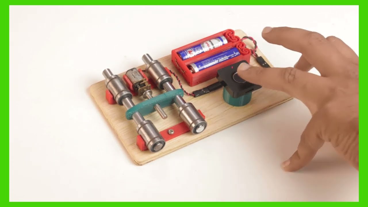 Amazing thing | How to Make Fingerprint Door Lock | Science Project