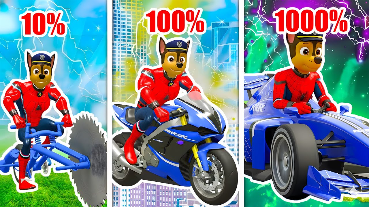 Spider Chase Corre Para Escapar Del Peligro - PAw PaTrol en Español