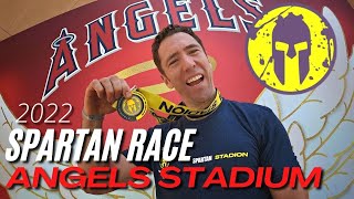 Spartan Race Sprint 2022 at ANGELS STADIUM in Anaheim