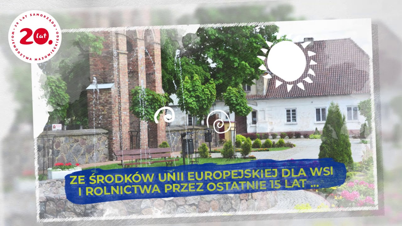 15 lat w Unii Europejskiej - centra wsi relacja zwrotna