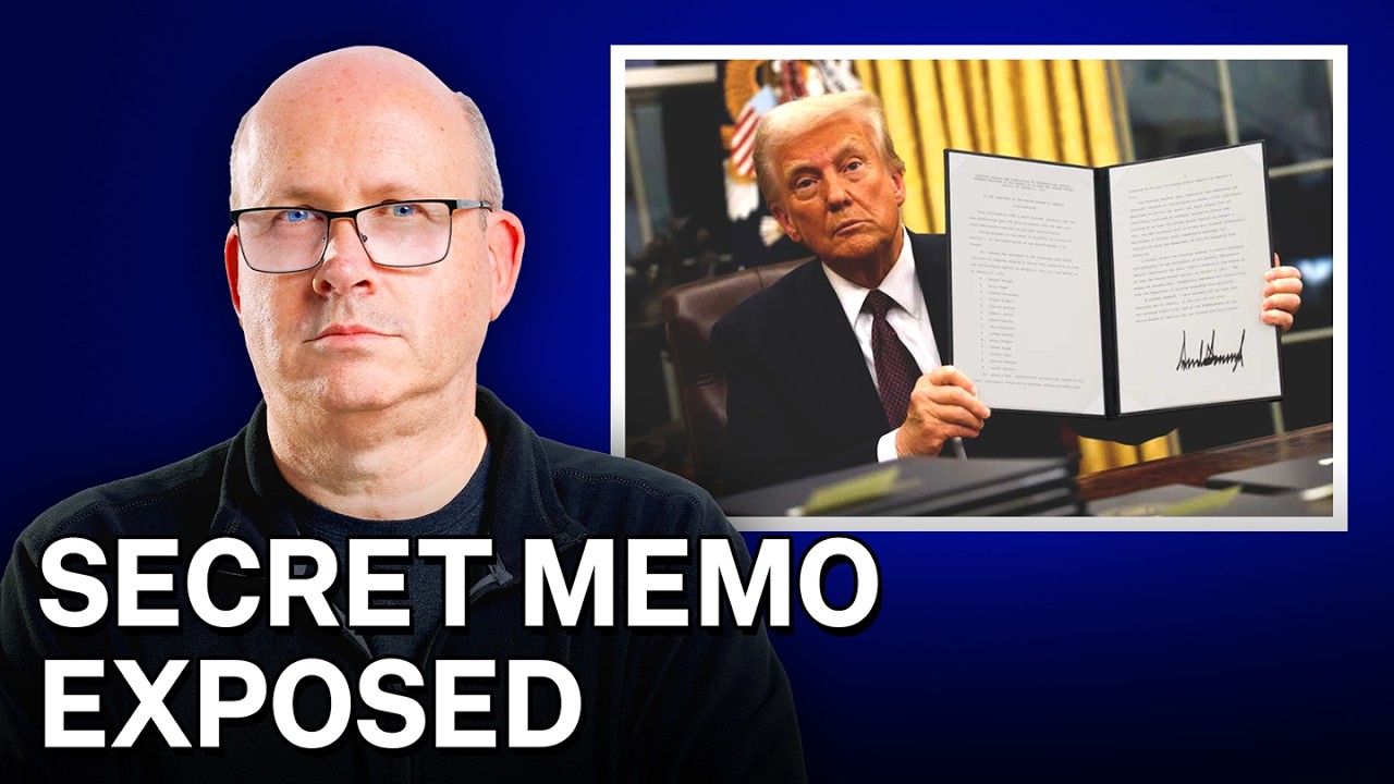 LEAKED: Trump's Executive Order to RIG the 2026 Election