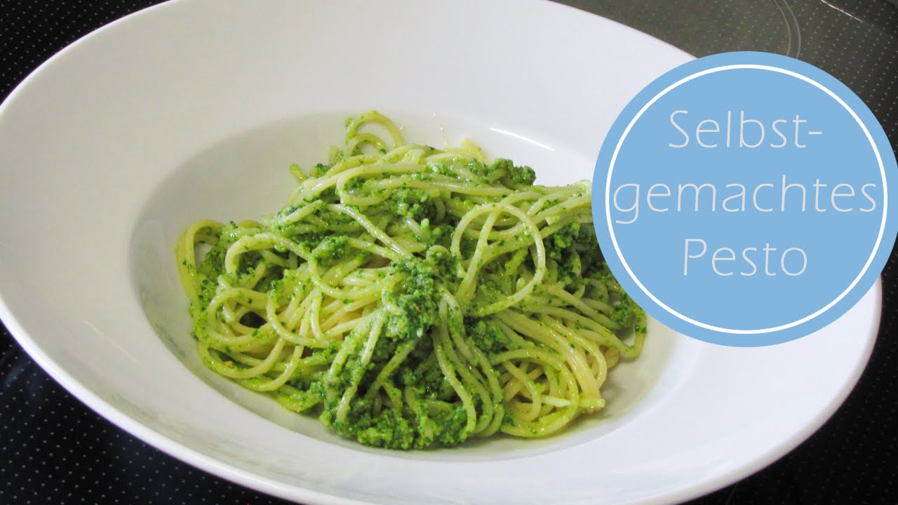 Pesto selbstgemacht ein ganz einfaches Rezept YouTube