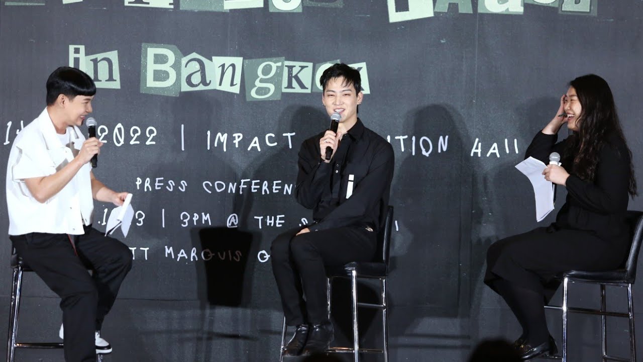 งานแถลงข่าว 2022 WORLD TOUR JAY B “TAPE: PRESS PAUSE” in Bangkok