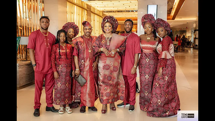 PROPHETESS MARY OLUBORI & FAMILY MAKES THEIR 1ST ENTRANCE 2 THE WHITE STONE PARTY VENUE OF THE PARTY