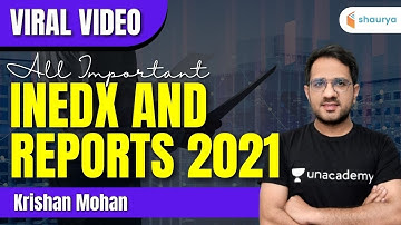 All Important Index And Reports 2021 | Target NDA/Navy/Airforce X&Y | Adv Krishan Mohan