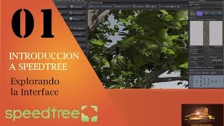 Speedtree Tutorial -1 Explorando la Interface