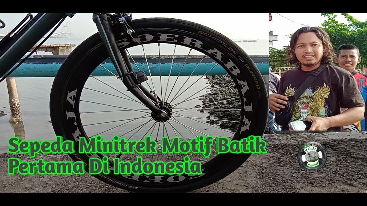  Sepeda  Minitrek Motif Batik  Pertama Di Indonesia YouTube