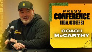 Coach Mike McCarthy Press Conference (October 23) | Pittsburgh Steelers Update