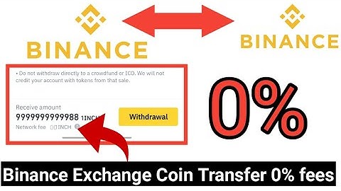 Binance to Binance exchange Any Coin Transfer 0% Fees Live Process