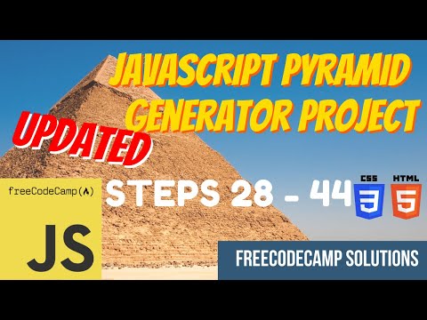 JavaScript Pyramid Generator