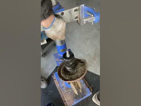 Broken Shock Absorber Replacement - YouTube