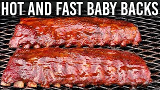 Guide to Hot and Fast Baby Back Ribs on a Pellet Grill