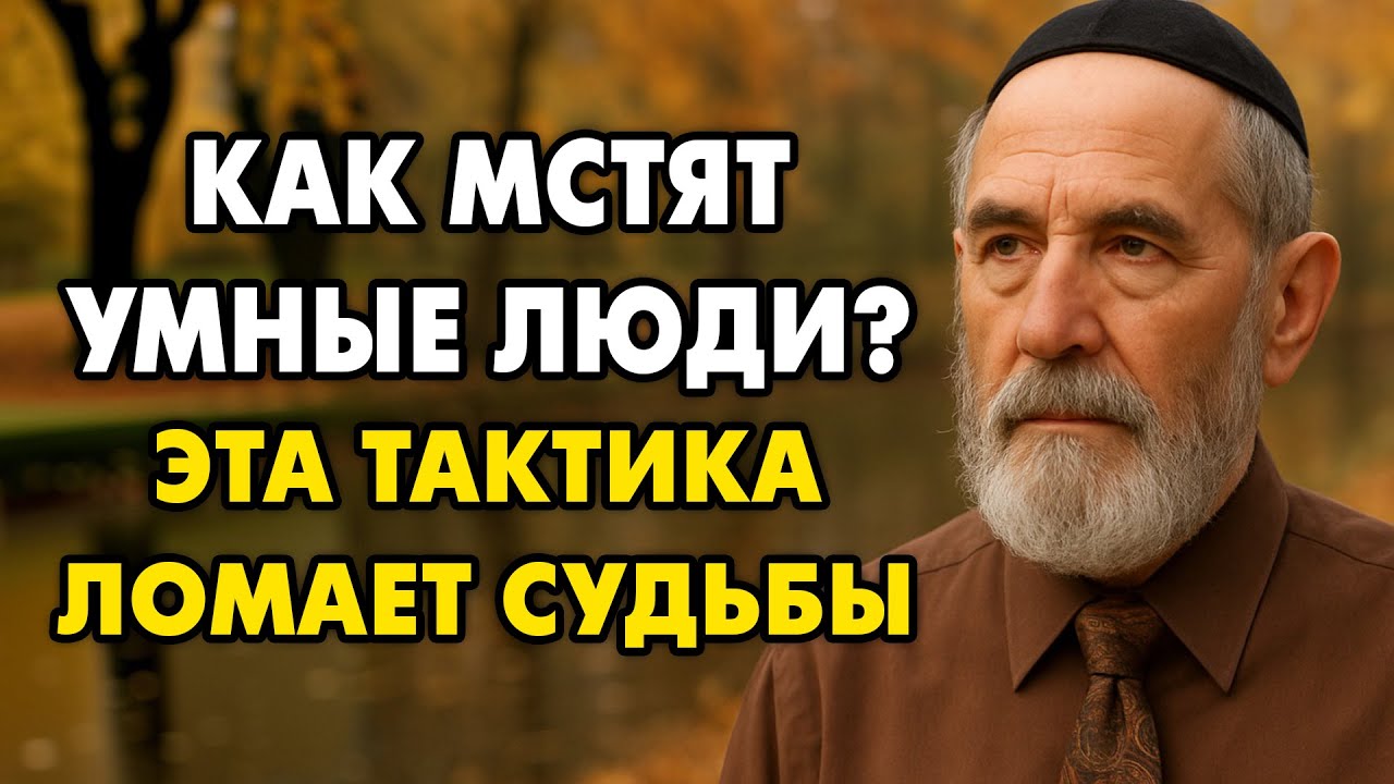 Как Мстят Умные Люди? Эти тактики работают в 100% случаев! | Еврейская Мудрость