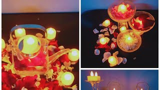 Centre table decor ideas for this Diwali  lightscandlesflowersdiwalidecor