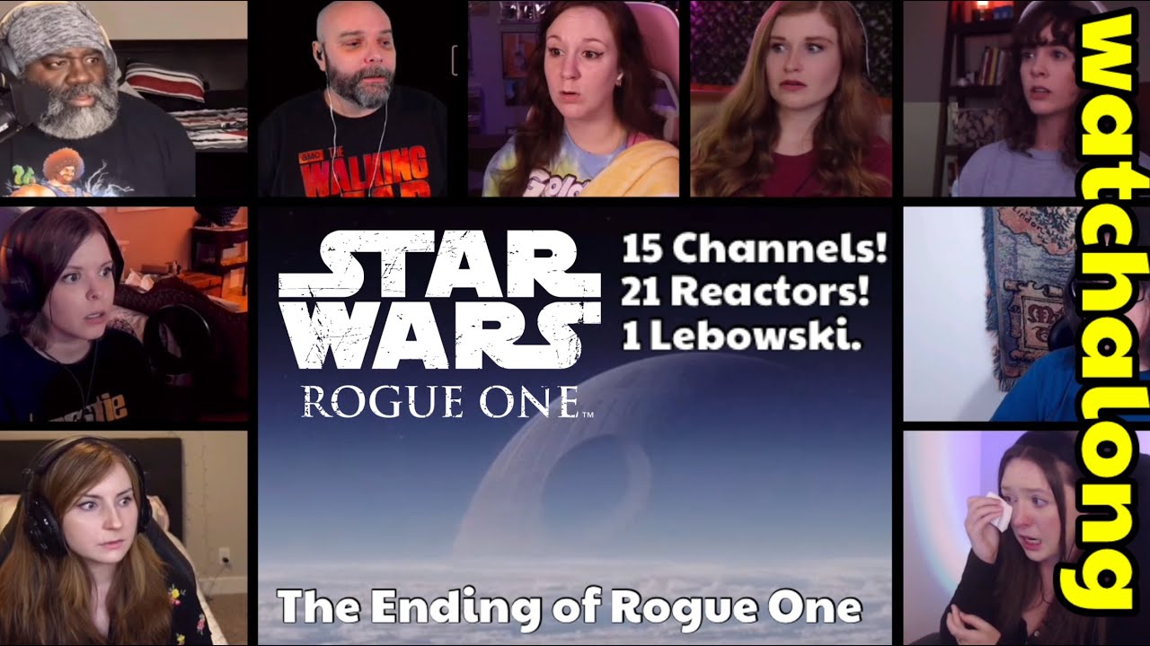The Ending of Rogue One: A Star Wars Story (2016) First Time Watching ...