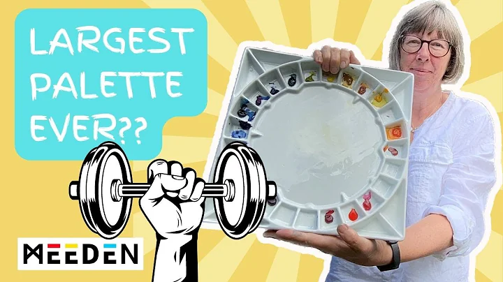 Is this studio palette right for you? | Meeden 32 well ceramic palette