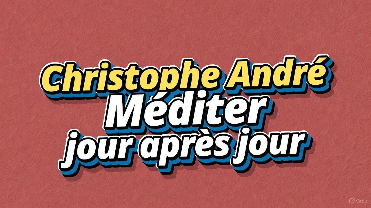Méditer jour après jour - Christophe André Livre Audio Complet Gratuit