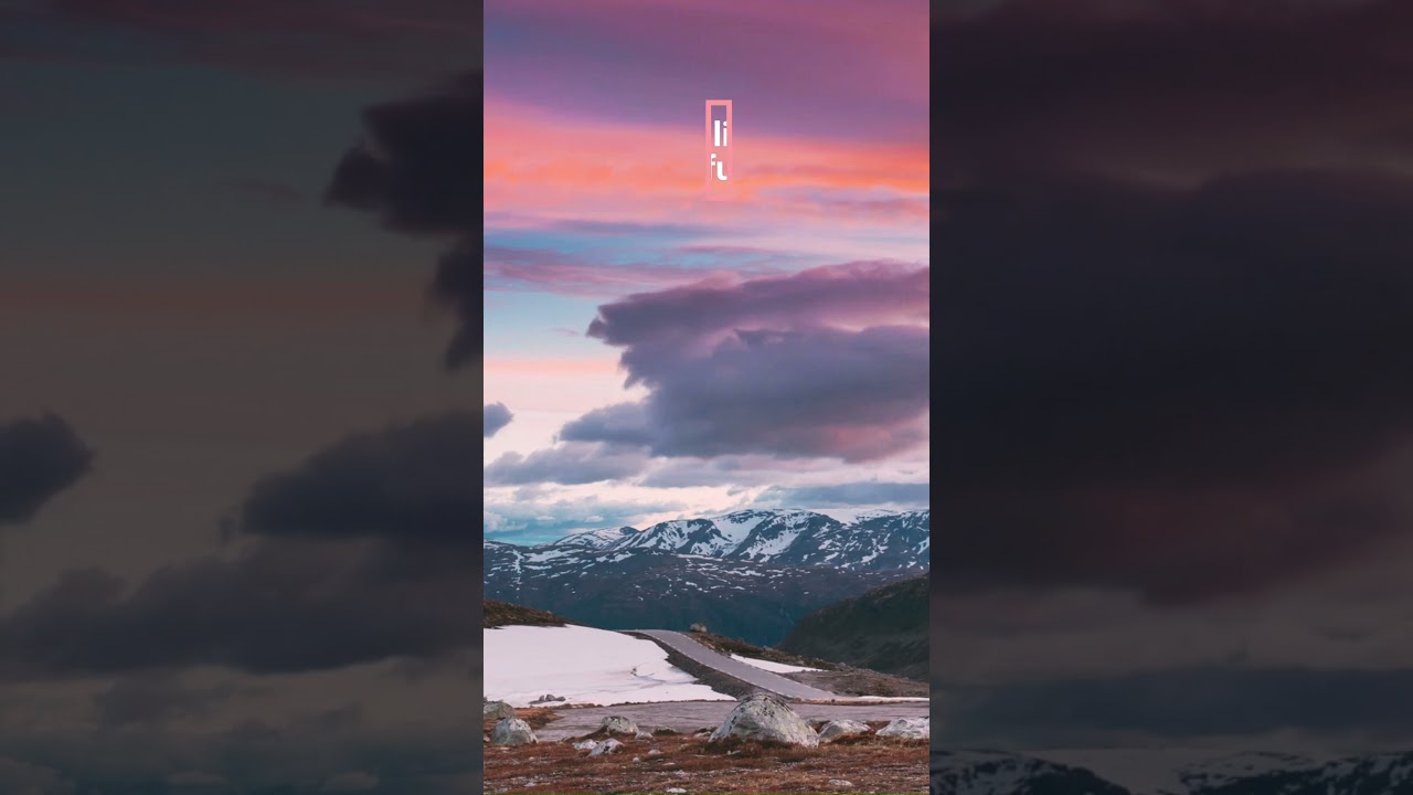 Bright Magenta Cloudy Sky Above Norwegian: World Discovery