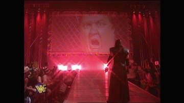 Undertaker interrupts DX Formation! Paul Bearer Warns Undertaker will burn in Hell! (Kane) 1997