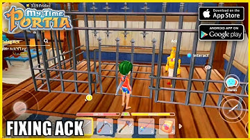 My Time at Portia Mobile Fixing Ack 🤖 HD Gameplay (Android/ios) #mytimeatportiamobile #gameplay