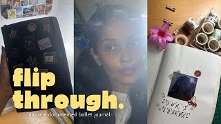 VLOG.13 | flip through-jan to june2025 journal🔋~junk journal pages || Malayalam vlog