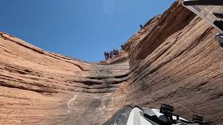 Hell's Gate, first time climb.