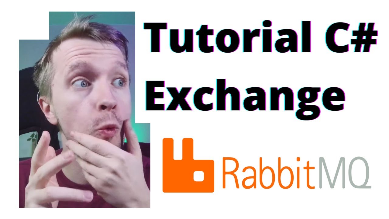minaturka filmiku na Youtube : RabbitMQ Tutorial C# : Exchange, czyli wysłanie wiadomości do wielu